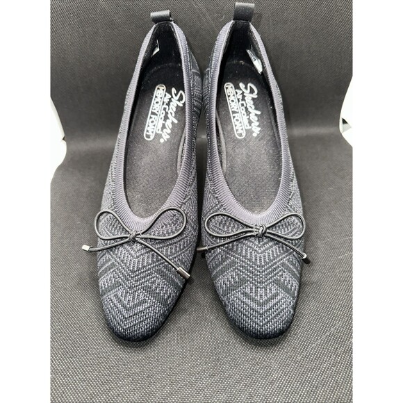 Skechers Flats Woman’s 6.5M Cleo Snip Knit Vegan Skimmers Air-Cooled Ballet - Picture 7 of 7